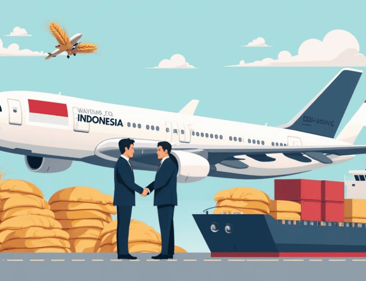 Indonesia Siap Borong Gandum & Pesawat Boeing Demi Akses Pasar AS