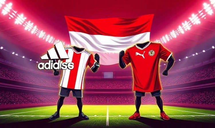 Pertarungan Raksasa Adidas vs Puma Berebut Desain Jersey Timnas Indonesia